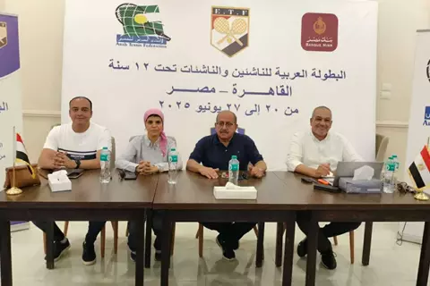 مصر تستضيف البطولة العربية للتنس للناشئين والناشئات تحت 12 سنة